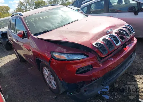 2017 Jeep Cherokee Latitude 4X4 from USA, damaged, VIN 1C4PJMCB1HW505103